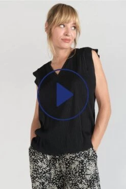 LE TEMPS DES CERISES Top Arket Noir -Le Temps Des Cerises 231 farket0000000sm 0001 image3 1