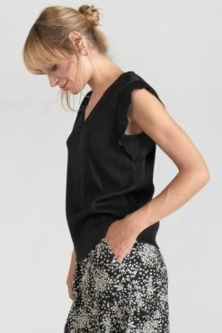 LE TEMPS DES CERISES Top Arket Noir -Le Temps Des Cerises 231 farket0000000sm 0001 imaged1