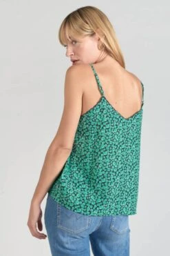 LE TEMPS DES CERISES Caraco Janna à Motif Vert -Le Temps Des Cerises 231 fjanna000000000 3248 imaged4