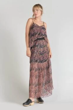 LE TEMPS DES CERISES Caraco Kava Imprimé Irisé -Le Temps Des Cerises 231 fkava0000000000 4107 imaged4