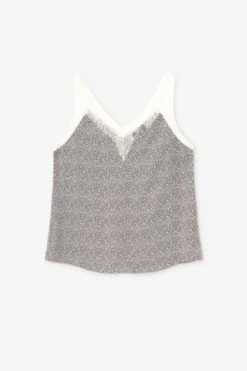 LE TEMPS DES CERISES Caraco Lucine à Motif Beige Et Noir 15 LE TEMPS DES CERISES Caraco Lucine à Motif Beige Et Noir -Le Temps Des Cerises 231 flucine00000000 1004 imaged8