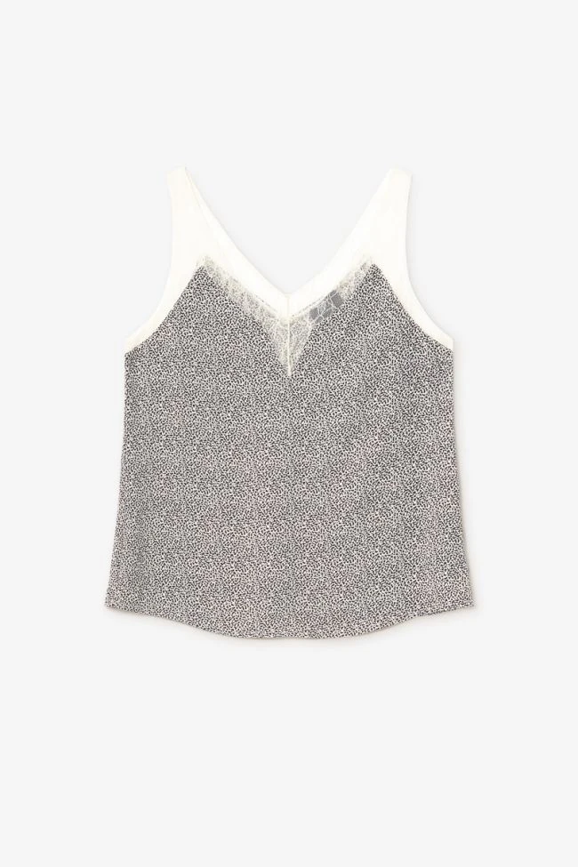 LE TEMPS DES CERISES Caraco Lucine à Motif Beige Et Noir 9 LE TEMPS DES CERISES Caraco Lucine à Motif Beige Et Noir – Image 7