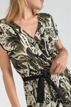 LE TEMPS DES CERISES Robe Page à Motif Jungle -Le Temps Des Cerises 231 fpage00000000sm 9071 imaged1