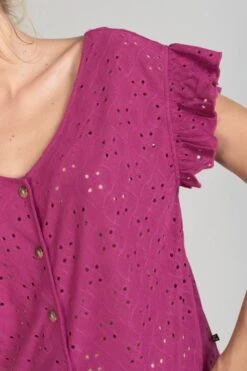 LE TEMPS DES CERISES Top Pedrina Violine -Le Temps Des Cerises 231 fpedrina00000mc 5100 imaged2