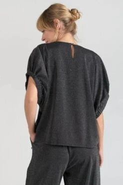 LE TEMPS DES CERISES Top Winslet Noir Irisé -Le Temps Des Cerises 231 fwinslet00000mc 0001 imaged6