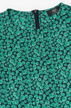 LE TEMPS DES CERISES Robe Aliyagi à Motif Vert -Le Temps Des Cerises 231 galiyagi00000mc 3248 imaged1