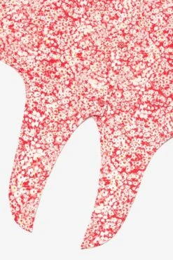 LE TEMPS DES CERISES Top Coxiegi à Motif Floral Rouge -Le Temps Des Cerises 231 gcoxiegi00000mc 4666 imaged2