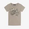 LE TEMPS DES CERISES T-shirt Gracygi Beige Sable Imprimé -Le Temps Des Cerises 231 ggracygi00000mc 1040 image3