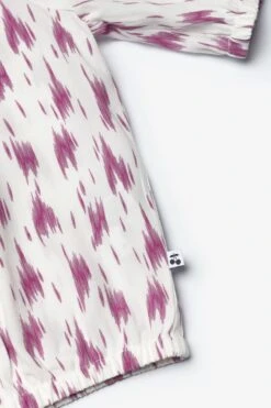 LE TEMPS DES CERISES Top Court Jilogi à Motif Violet -Le Temps Des Cerises 231 gjilogi000000mc 5100 imaged1