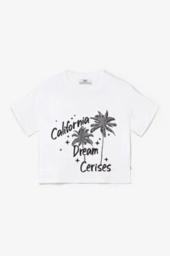 LE TEMPS DES CERISES T-shirt Palmigi Blanc