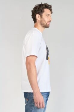 LE TEMPS DES CERISES T-shirt Andler Blanc Imprimé -Le Temps Des Cerises 231 handler000000mc 1001 imaged5