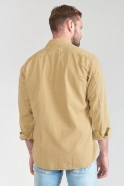 LE TEMPS DES CERISES Surchemise Carel Beige Sable -Le Temps Des Cerises 231 hcarel0000000ml 2076 imaged3