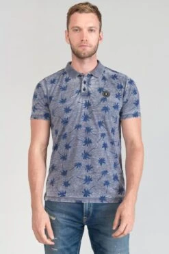 LE TEMPS DES CERISES Polo Chevy à Motif Palmier