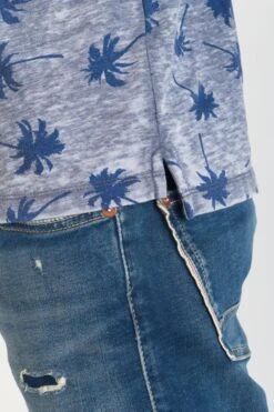 LE TEMPS DES CERISES Polo Chevy à Motif Palmier -Le Temps Des Cerises 231 hchevy0000000mc 3305 imaged2