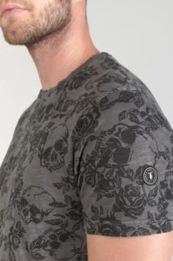 LE TEMPS DES CERISES T-shirt Facto Gris Et Noir -Le Temps Des Cerises 231 hfacto0000000mc 0371 imaged3