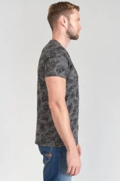 LE TEMPS DES CERISES T-shirt Facto Gris Et Noir -Le Temps Des Cerises 231 hfacto0000000mc 0371 imaged4