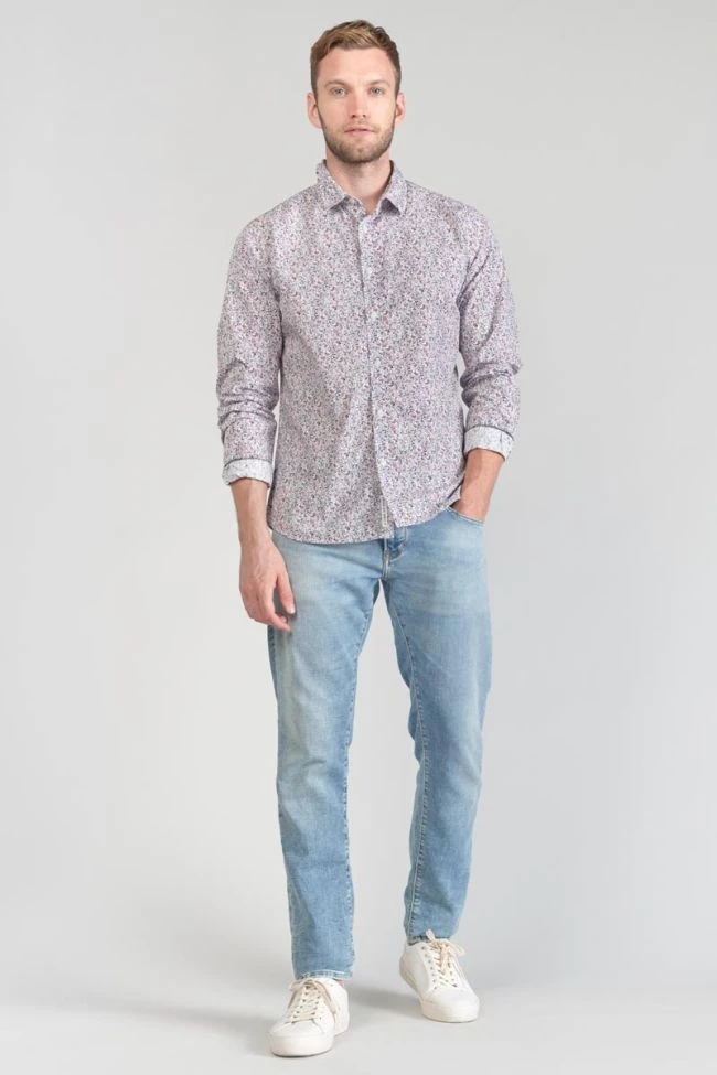 LE TEMPS DES CERISES Chemise Flam à Motif Fleuri Rose 8 LE TEMPS DES CERISES Chemise Flam à Motif Fleuri Rose – Image 6