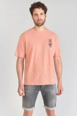 LE TEMPS DES CERISES T-shirt Holo Corail Imprimé -Le Temps Des Cerises 231 hholo00000000mc 1012 imaged3