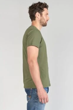 LE TEMPS DES CERISES T-shirt Machida Kaki Imprimé -Le Temps Des Cerises 231 hmachida00000mc 9136 imaged4