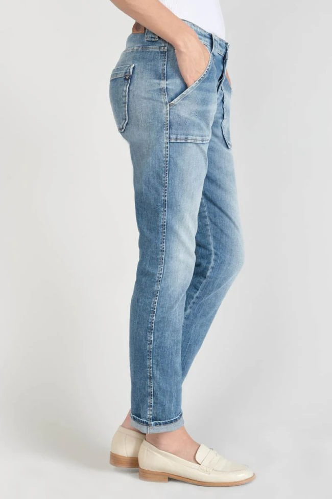 LE TEMPS DES CERISES Cara 200/43 Boyfit Jeans Bleu N°4 7 LE TEMPS DES CERISES Cara 200/43 Boyfit Jeans Bleu N°4 – Image 5