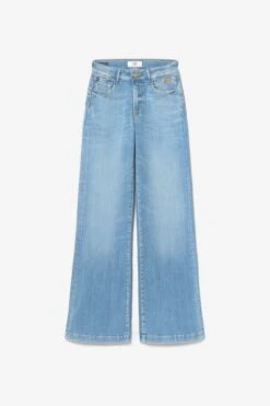 LE TEMPS DES CERISES Axis Pulp Flare Taille Haute Jeans Bleu N°4 -Le Temps Des Cerises 231 jfaxis00w9106 3001 imaged8