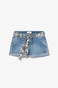 LE TEMPS DES CERISES Short Bloom En Jeans Bleu -Le Temps Des Cerises 231 jfbloom0w3062 3001 imaged8