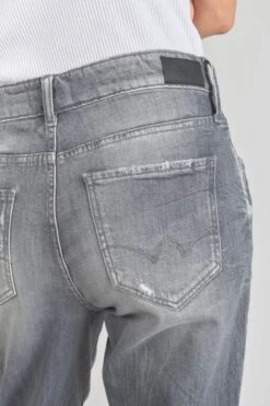 LE TEMPS DES CERISES Cosy Boyfit 7/8ème Jeans Destroy Gris N°3 -Le Temps Des Cerises 231 jfcosy00w1446 0003 imaged5