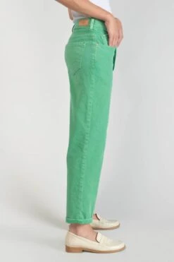 LE TEMPS DES CERISES Cosy Boyfit 7/8ème Jeans Vert Menthe -Le Temps Des Cerises 231 jfcosy00w5153 9192 imaged1