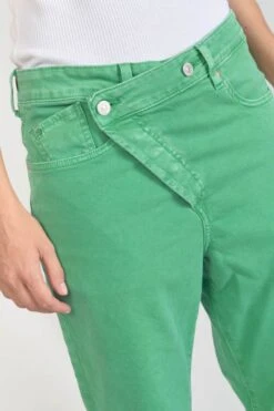 LE TEMPS DES CERISES Cosy Boyfit 7/8ème Jeans Vert Menthe -Le Temps Des Cerises 231 jfcosy00w5153 9192 imaged5