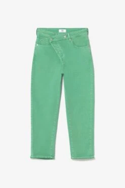 LE TEMPS DES CERISES Cosy Boyfit 7/8ème Jeans Vert Menthe -Le Temps Des Cerises 231 jfcosy00w5153 9192 imaged8