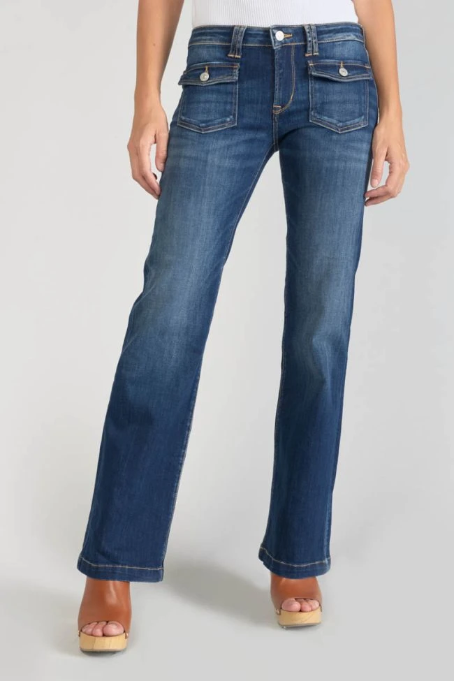 LE TEMPS DES CERISES Four Flare Jeans Bleu N°2 3 LE TEMPS DES CERISES Four Flare Jeans Bleu N°2