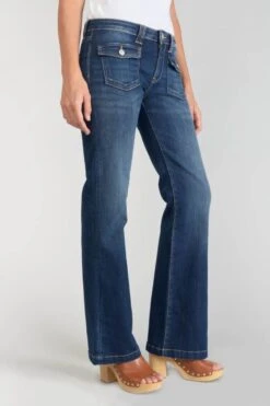LE TEMPS DES CERISES Four Flare Jeans Bleu N°2 12 LE TEMPS DES CERISES Four Flare Jeans Bleu N°2 -Le Temps Des Cerises 231 jffour00w1174 3001 imaged4