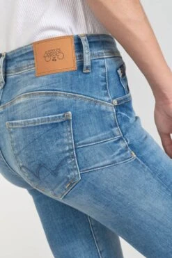 LE TEMPS DES CERISES Foxe Pulp Regular Taille Haute Jeans Bleu N°4 -Le Temps Des Cerises 231 jffoxe00w6005 3001 imaged2