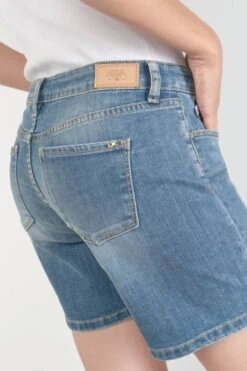 LE TEMPS DES CERISES Short Janka En Jeans Bleu Délavé -Le Temps Des Cerises 231 jfjanka0w3065 3001 imaged5