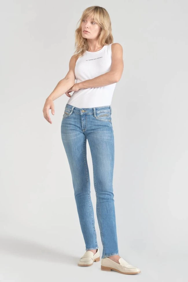 LE TEMPS DES CERISES Kana Pulp Regular Jeans Bleu N°4 10 LE TEMPS DES CERISES Kana Pulp Regular Jeans Bleu N°4 – Image 8