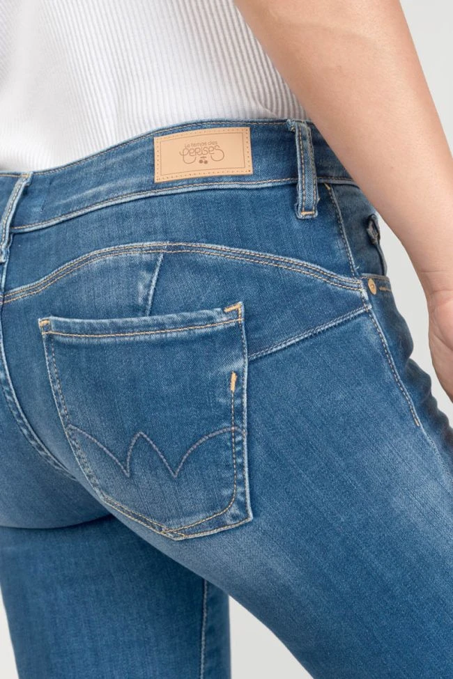 LE TEMPS DES CERISES Laya Pulp Slim Jeans Bleu N°2 6 LE TEMPS DES CERISES Laya Pulp Slim Jeans Bleu N°2 – Image 4