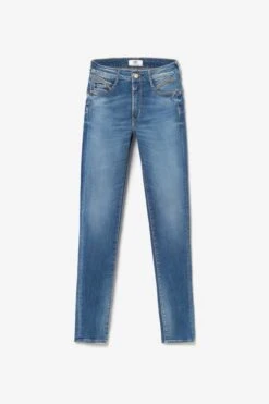 LE TEMPS DES CERISES Lump Pulp Slim Taille Haute 7/8ème Jeans Bleu N°3 -Le Temps Des Cerises 231 jflump00w7002 3286 imaged8
