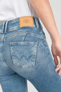 LE TEMPS DES CERISES Luri Ultra Pulp Slim Taille Haute 7/8ème Jeans Bleu N°4 -Le Temps Des Cerises 231 jfluri00w1442 3001 imaged4
