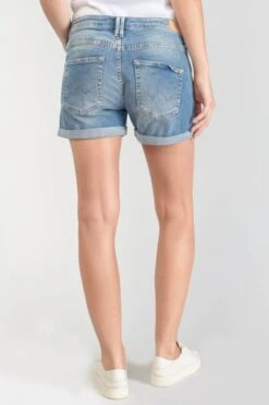 LE TEMPS DES CERISES Short Madrague En Jeans Bleu -Le Temps Des Cerises 231 jfmadragw3060 3001 imaged3