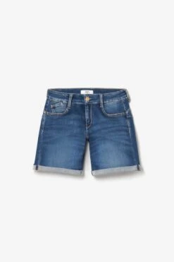 LE TEMPS DES CERISES Short Paola En Jeans Bleu -Le Temps Des Cerises 231 jfpaola0w3064 3001 imaged8