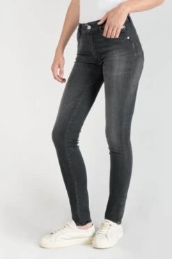 LE TEMPS DES CERISES Peak Pulp Slim Taille Haute Jeans Noir N°1 -Le Temps Des Cerises 231 jfpeak00w6041 0403 imaged3