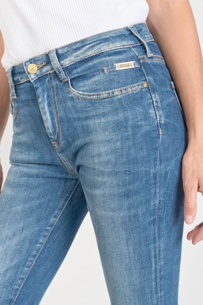 LE TEMPS DES CERISES Power Bootcut Jeans Bleu N°3 6 LE TEMPS DES CERISES Power Bootcut Jeans Bleu N°3 – Image 4