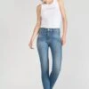 LE TEMPS DES CERISES Power Skinny Taille Haute 7/8ème Jeans Bleu N°3 -Le Temps Des Cerises 231 jfpowhicw2156 3001 image3