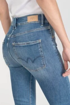 LE TEMPS DES CERISES Power Skinny Taille Haute 7/8ème Jeans Bleu N°3 -Le Temps Des Cerises 231 jfpowhicw2156 3001 imaged1