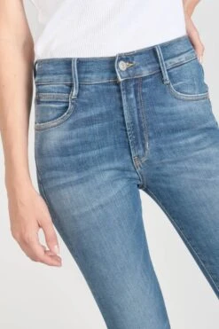 LE TEMPS DES CERISES Power Skinny Taille Haute 7/8ème Jeans Bleu N°3 -Le Temps Des Cerises 231 jfpowhicw2156 3001 imaged3