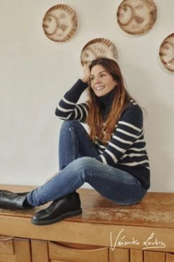 LE TEMPS DES CERISES Pulp Slim By Véronika Loubry Jeans Bleu N°2 -Le Temps Des Cerises 231 jfpulp00w9104ve 3001 imaged5