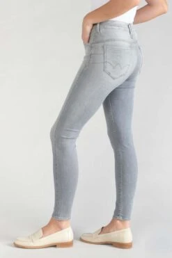 LE TEMPS DES CERISES Pulp Slim Taille Haute 7/8ème Jeans Gris N°3 -Le Temps Des Cerises 231 jfpulphcw5148 0003 imaged2