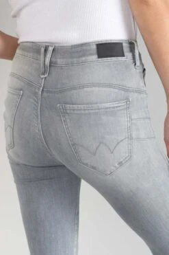 LE TEMPS DES CERISES Pulp Slim Taille Haute 7/8ème Jeans Gris N°3 -Le Temps Des Cerises 231 jfpulphcw5148 0003 imaged4
