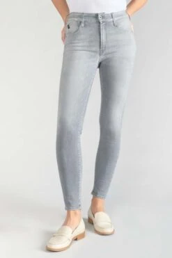 LE TEMPS DES CERISES Pulp Slim Taille Haute 7/8ème Jeans Gris N°3 -Le Temps Des Cerises 231 jfpulphcw5148 0003 imaged5