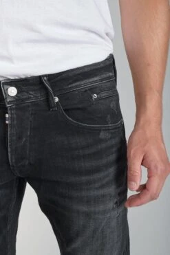 LE TEMPS DES CERISES Cantini 700/11 Adjusted Jeans Destroy Noir N°1 -Le Temps Des Cerises 231 jh711canw1426 0403 imaged1